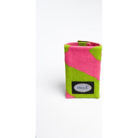 Mod Pink/Green Zebra Strap Wrap