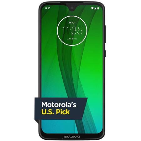 Motorola Moto G7 XT1962-4 64GB GSM Unlocked Cellphone, Clear White