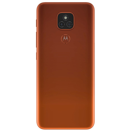 Motorola Moto E7 Plus 6.5" 64GB Dual-SIM Smartphone, 4GB RAM, Unlocked, Orange
