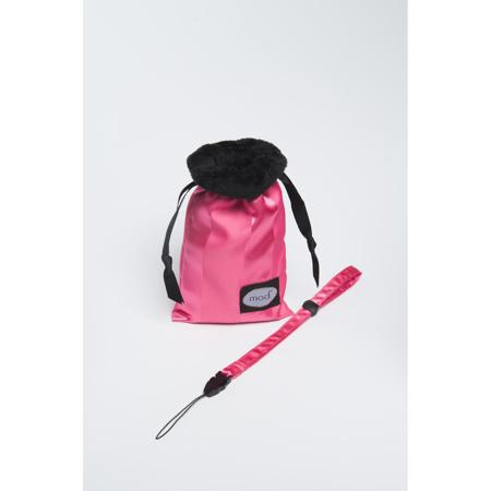 Mod Pink Tuxedo Compact Camera Pouch