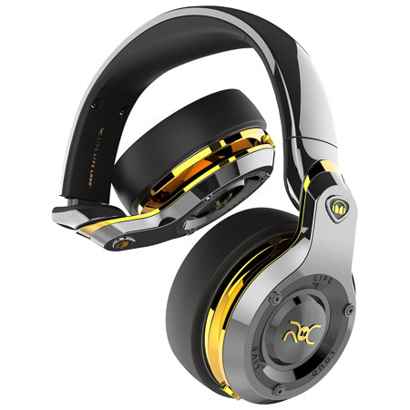 ROC Sport Black Platinum Over-Ear Headphones - Multilingual