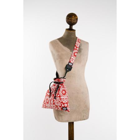Mod Red & White Drop-in Bag