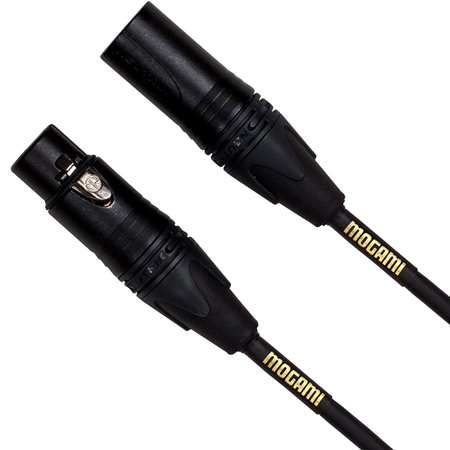 Mogami 100' Gold Stage Straight Microphone Cable
