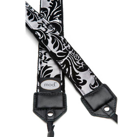 Mod Silver Victorian Camera Strap with Quick Release