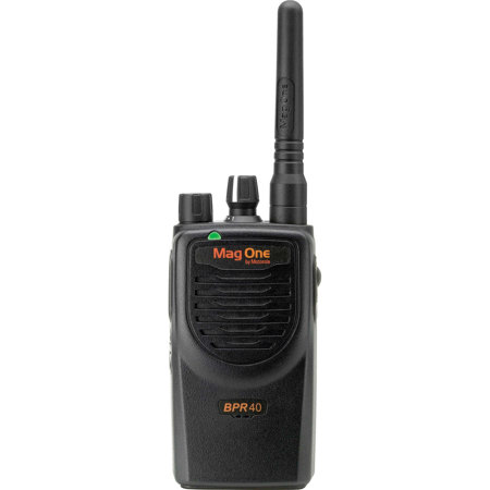 Motorola BPR40 4W 16-Channel Two-Way Non-Display UHF Radio, 450-470MHz