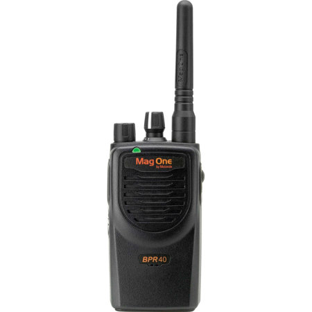 Motorola BPR40 4W 16-Channel Two-Way Non-Display UHF Radio, 403-470MHz