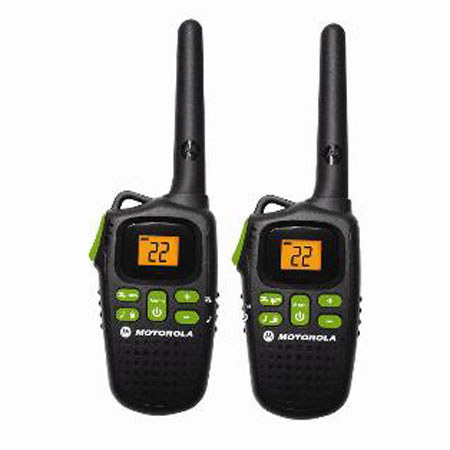 Motorola MD200R 20-Mile Talkabout 2-Way Radio, Black