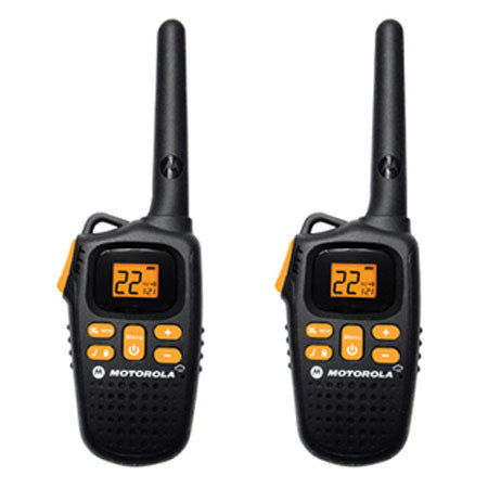 Motorola Talkabout 2-Way Radios, 20 Mile, Black