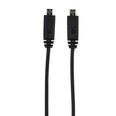 Motorola Y-Cable Charging Adapter with Dual Micro-USB Connectors