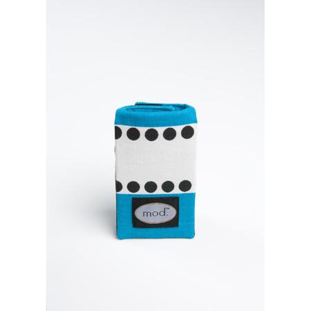 Mod Turquoise Dot Strap Wrap