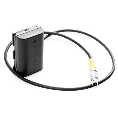 Movcam 2' 4-Pin Lemo to Dummy Battery Power Cable for Canon 5D/7D Digital Camera