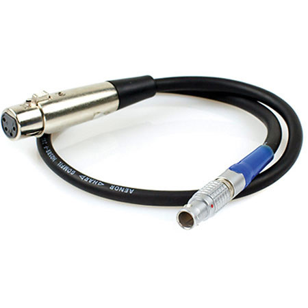 Movcam MOV-101-0011 4-Pin Lemo 12 V to 4-Pin XLR Cable