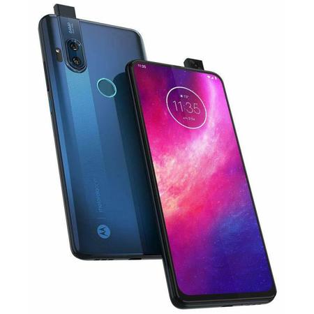 Motorola One Hyper XT2027-1 128GB Hybrid 2SIM Unlocked Smartphone, Deep Sea Blue