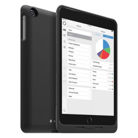 Mophie 64GB Space Pack for iPad Mini, Black