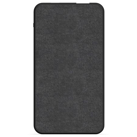 Mophie Powerstation Mini 5000mAh Portable Powerbank, Fabric, Black