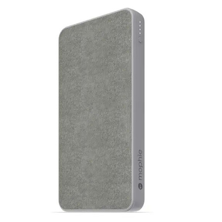 Mophie Powerstation 10000mAh Portable Battery w/USB-C & USB-A Port, Fabric, Gray