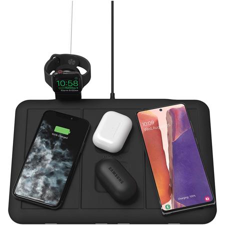 Mophie 4-in-1 Wireless Charging Mat, Black
