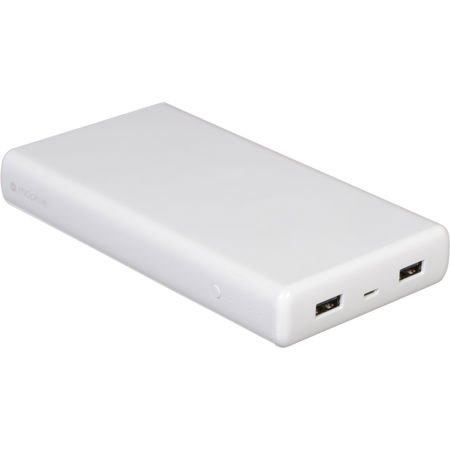 Mophie Power Boost XXL 20,800mAh Dual USB Portable Battery Pack, White