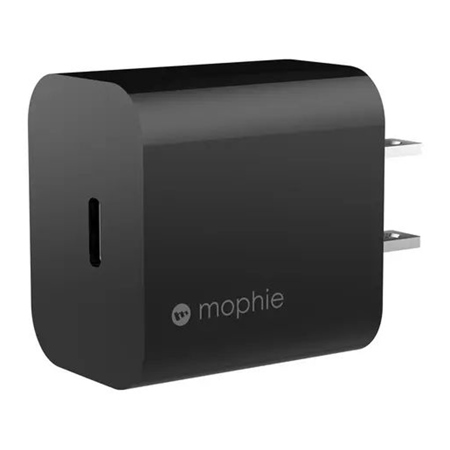 Mophie 20W Power Delivery USB-C Wall Charger, Black