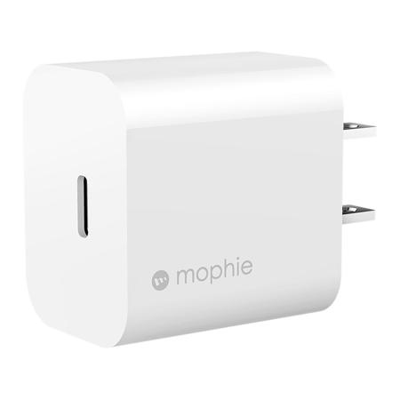 Mophie 20W Power Delivery USB-C Wall Charger, White