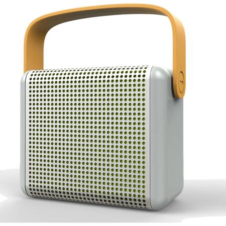MiPow Boomax Bluetooth 4.0 Speaker, Single, Silver