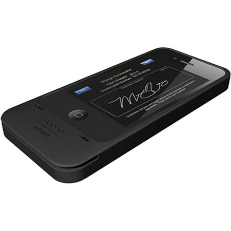 Mophie Marketplace Credit Card Reader for iPhone 4, Gry