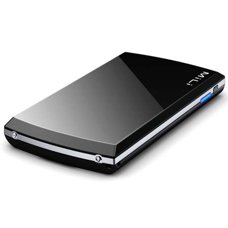 MiLi Power Prince HB-C50 5000mAh External Battery Pack, Black