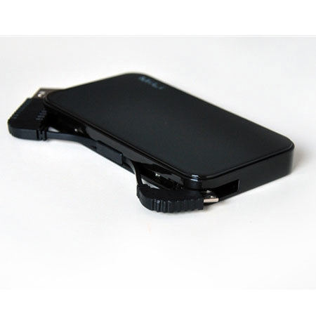 MiLi Power Star 2000mAh Micro USB External Battery Pack, Black