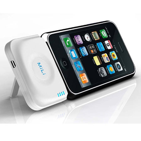 MiLi Power Angel HI-A10 Battery Backup & Stand, White