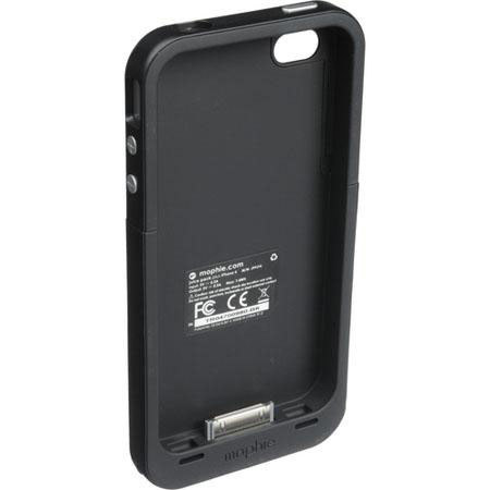 Mophie Juice Pack Plus Battery Case for iPhone 4, Black