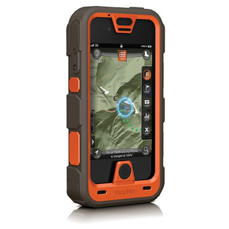 Mophie Juice Pack Pro for iPhone 4/4S, Outdoor Edition Orange