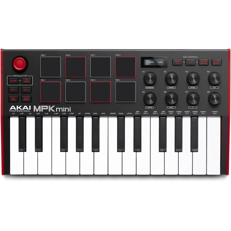 Akai MPK Mini MK3 25-Key USB Compact Keyboard and Pad Controller