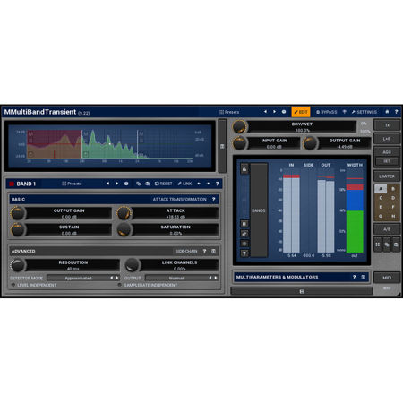 MeldaProduction MTransient Transient Adjustment Software Plug-In, Download