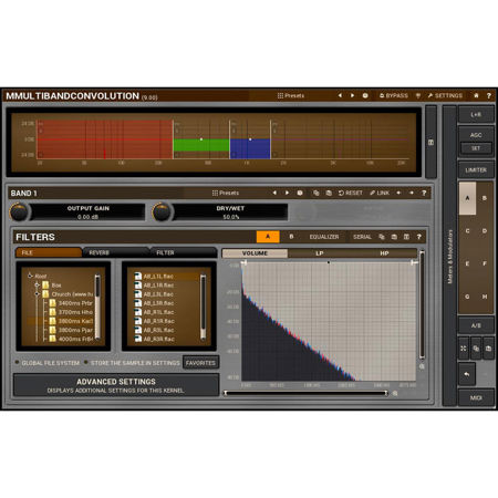 MeldaProduction MMultiBandConvolution Convolution Reverb Plug-In, Download