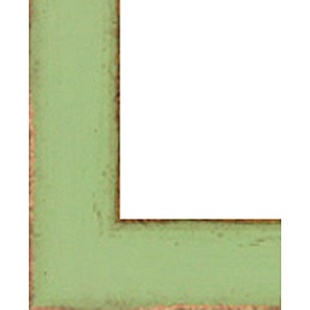 Maxxi Photo St. Tropez Collection Wooden Wall Frame, Holds 1 5x7" Photo, Color: Green.