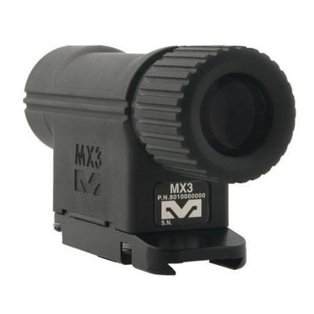 Meprolight 3X Magnifier with Slide Flip Adapter for Reflex and Red Dot Sights
