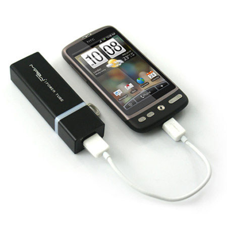 MiPow SP3000 Power Tube 3000mAh Backup Battery, Black