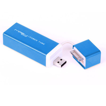 MiPow SP3000 Power Tube 3000mAh Backup Battery, Navy Blue