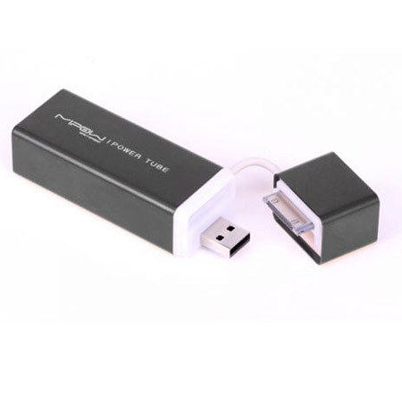 MiPow SP4000 Power Tube 4000mAh Backup Battery, Gray