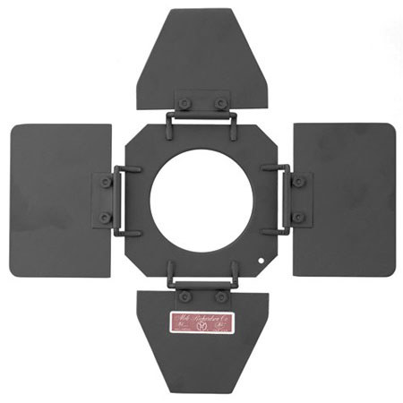 Mole-Richardson 4 Way/4 Leaf Barndoor Set for In-Betweenie Fresnel Light