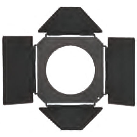 Mole-Richardson 4 Way/4 Leaf Barndoor Set for Teenie-Weenie, 200W DigiMole
