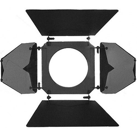 Mole-Richardson 4 Way/8 Leaf Barndoor Set for 6" Baby Solarspot