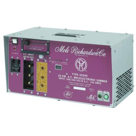 Mole-Richardson 20/24K DMX Moleletronic Electronic Dimmer, 208-240V AC