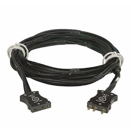 Mole-Richardson 25' Extension Power Cable (60A, 120V) for Baby Senior Fixtures