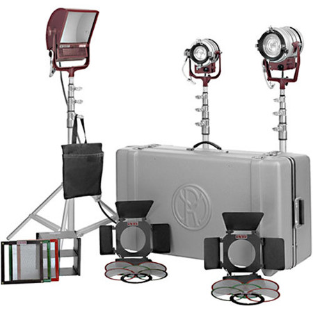 Mole-Richardson Tweenie-Betweenie-Softlite Combo 3 Light Kit