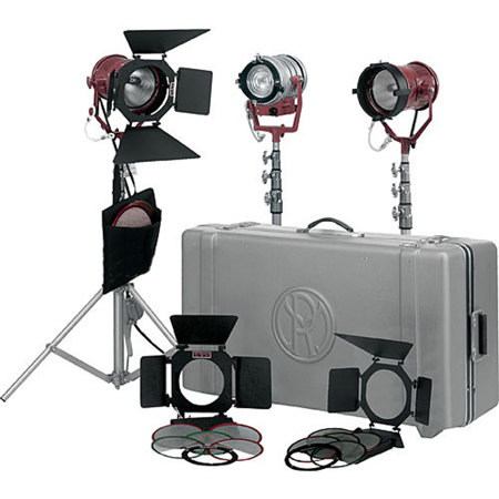 Mole-Richardson Tweenie II and Teenie Tungsten 3 Light Combo Kit