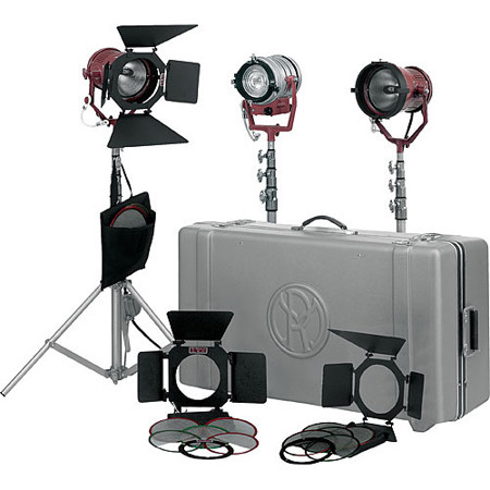 Mole-Richardson Tweenie, Mickey Mole 3 Light Combo Kit, 2650 Total Watts