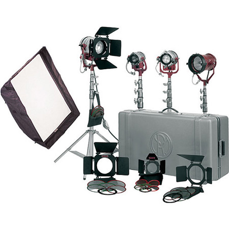 Mole-Richardson Inbetweenie, Betweenie, Tweenie, Teenie 4 Light Pro Kit