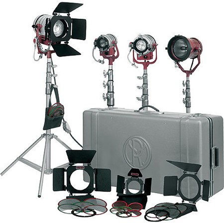 Mole-Richardson InBetweenie, Betweenie, Tweenie, Mickey-Mole 4 Light Kit