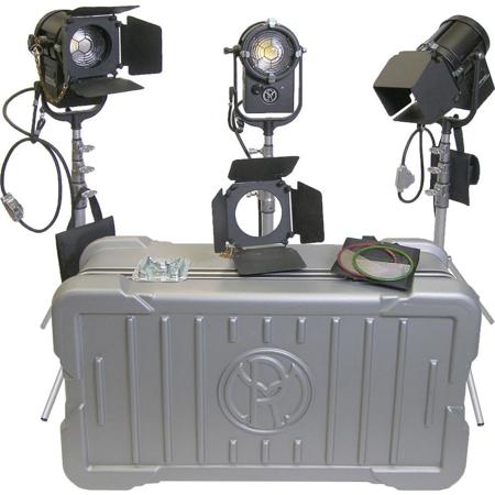 Mole-Richardson TweenieLED 100W Tungsten Three-Light Kit